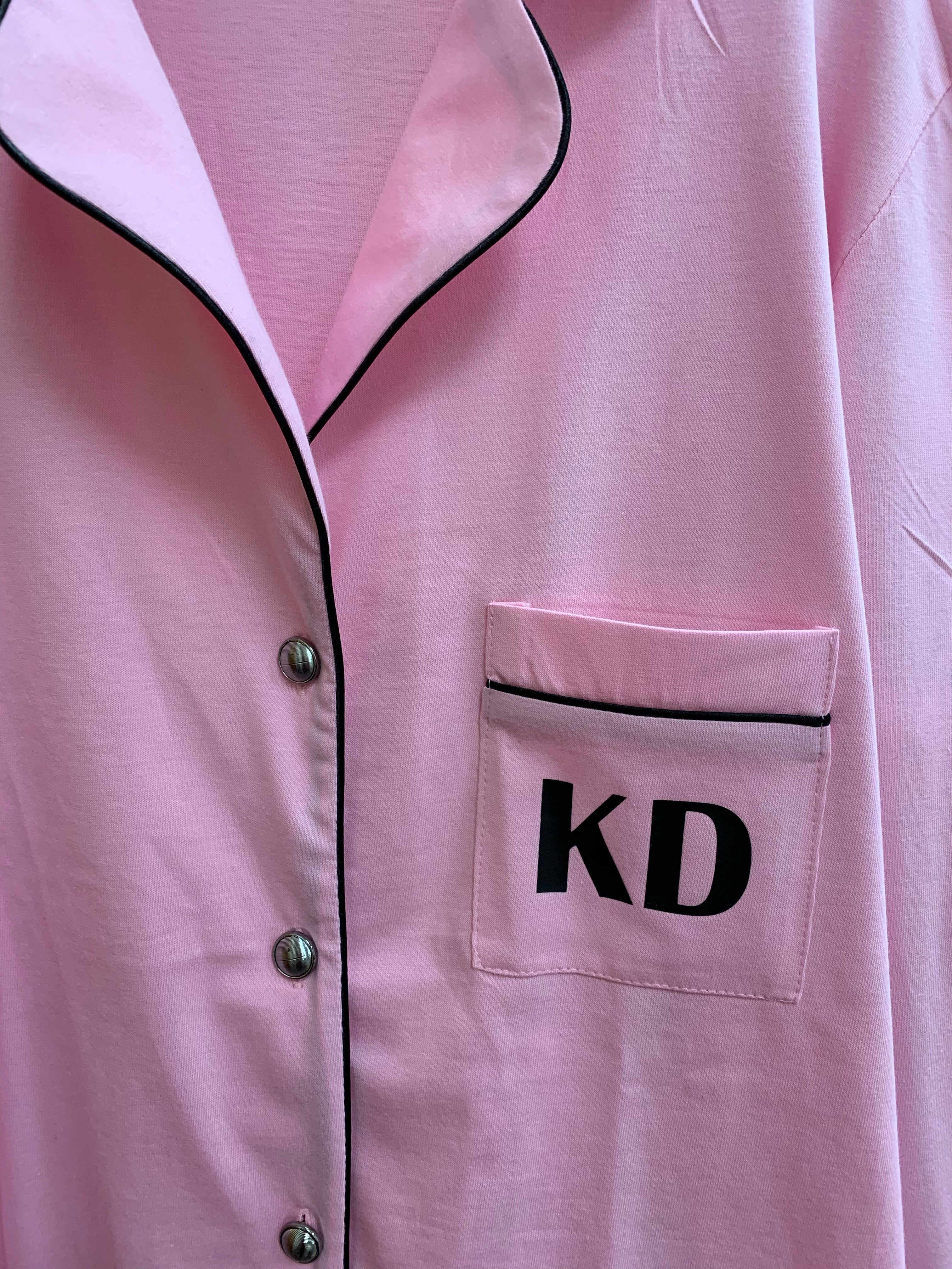 Adult Pink Cotton Shirt
