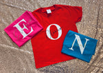 Initial and Name Tops (age 1 - 4)