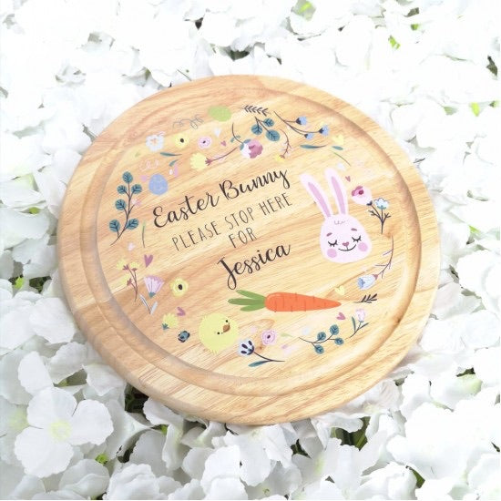 Round Floral Easter Board